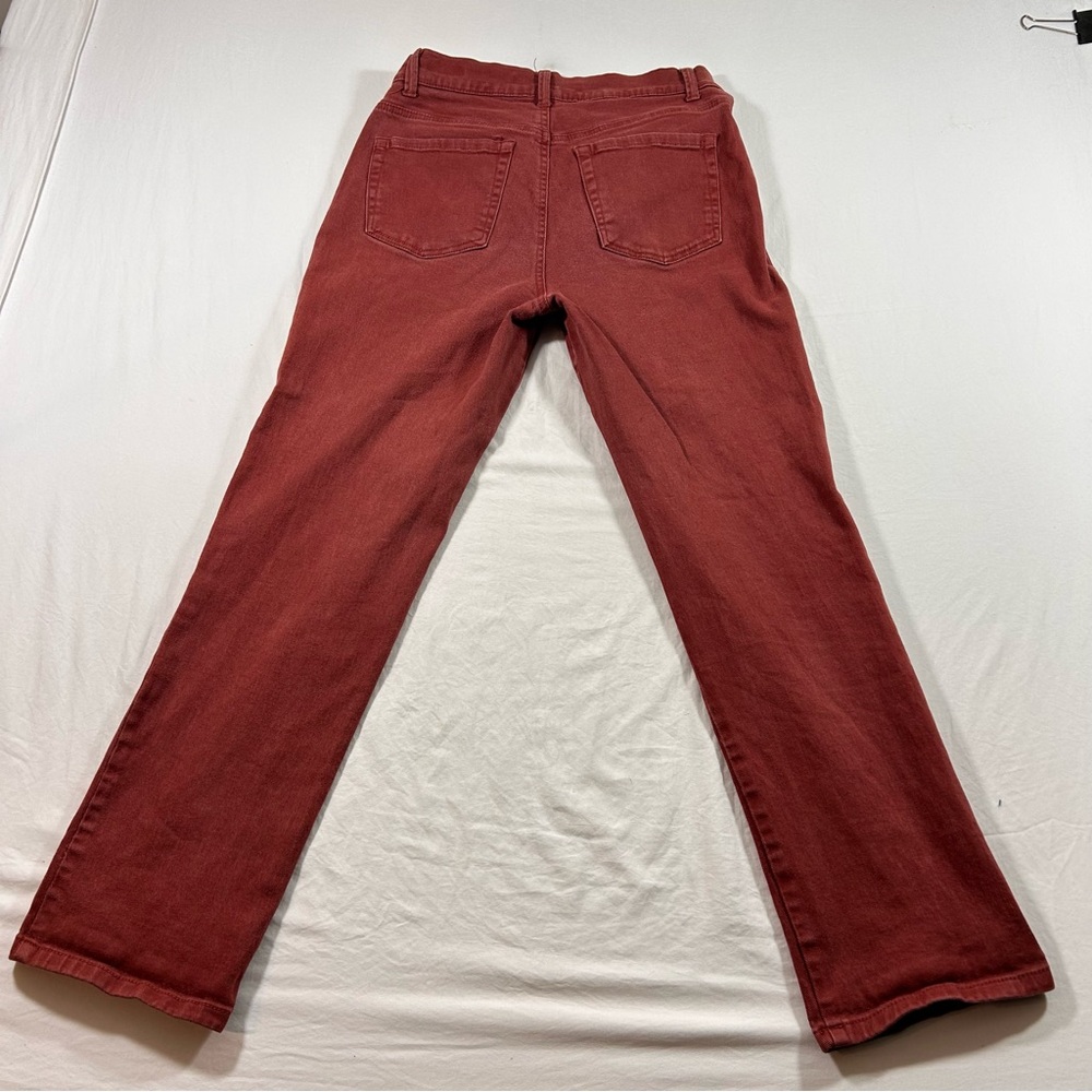 Gloria Vanderbilt Women's Red Ankle Pants - Picture 2 of 6